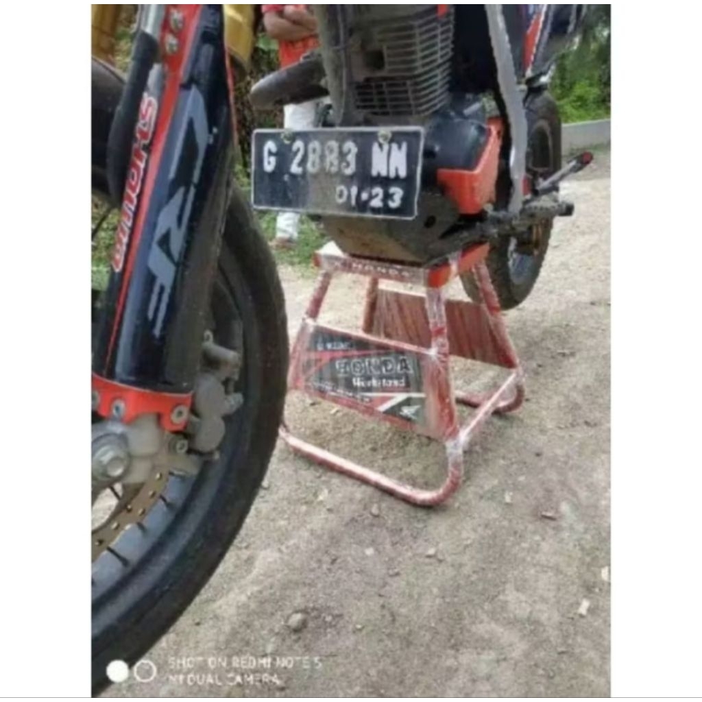 Jackstand motor trail/workstand JACKSTAND MOTOR KLX, CRE, KTM, DTRACKER,TRAIL STANDAR PADOK TRAIL pe