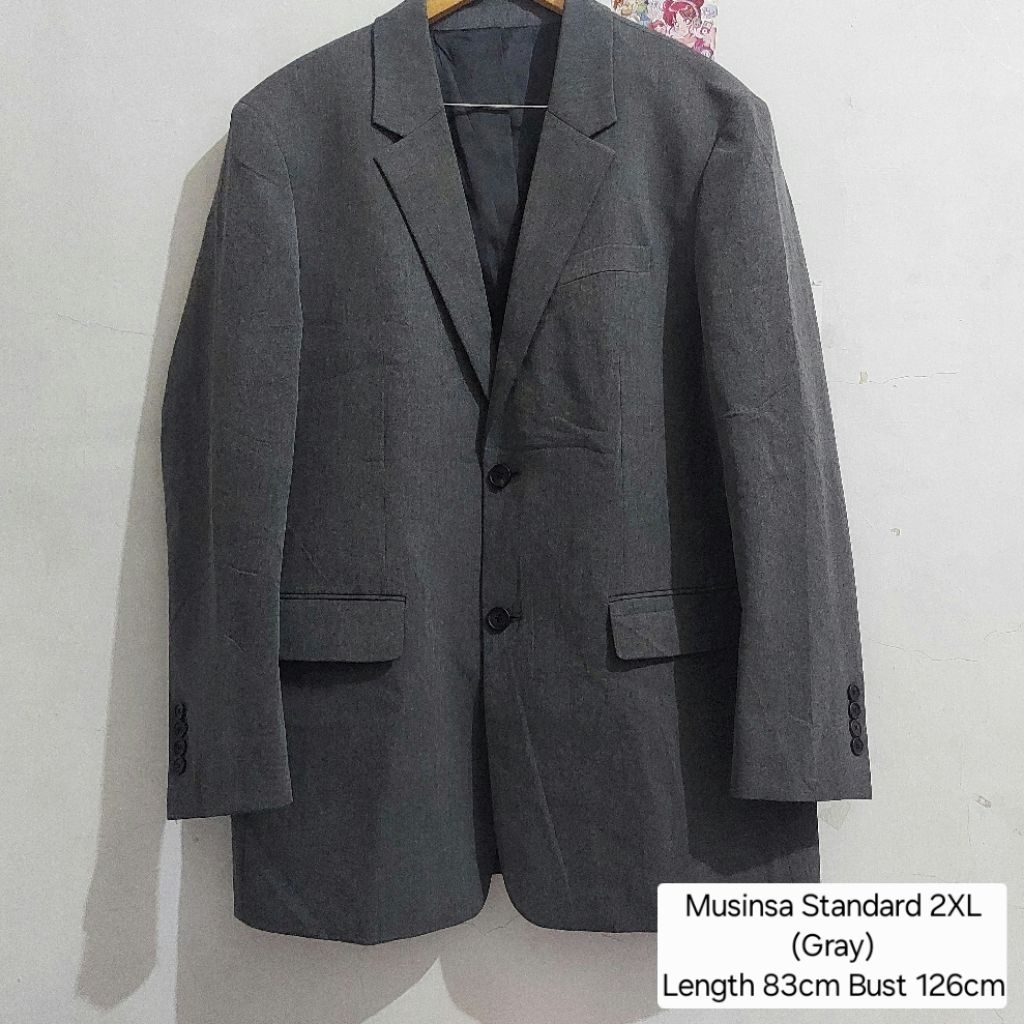 Blazer Musinsa Standard Abu XXL