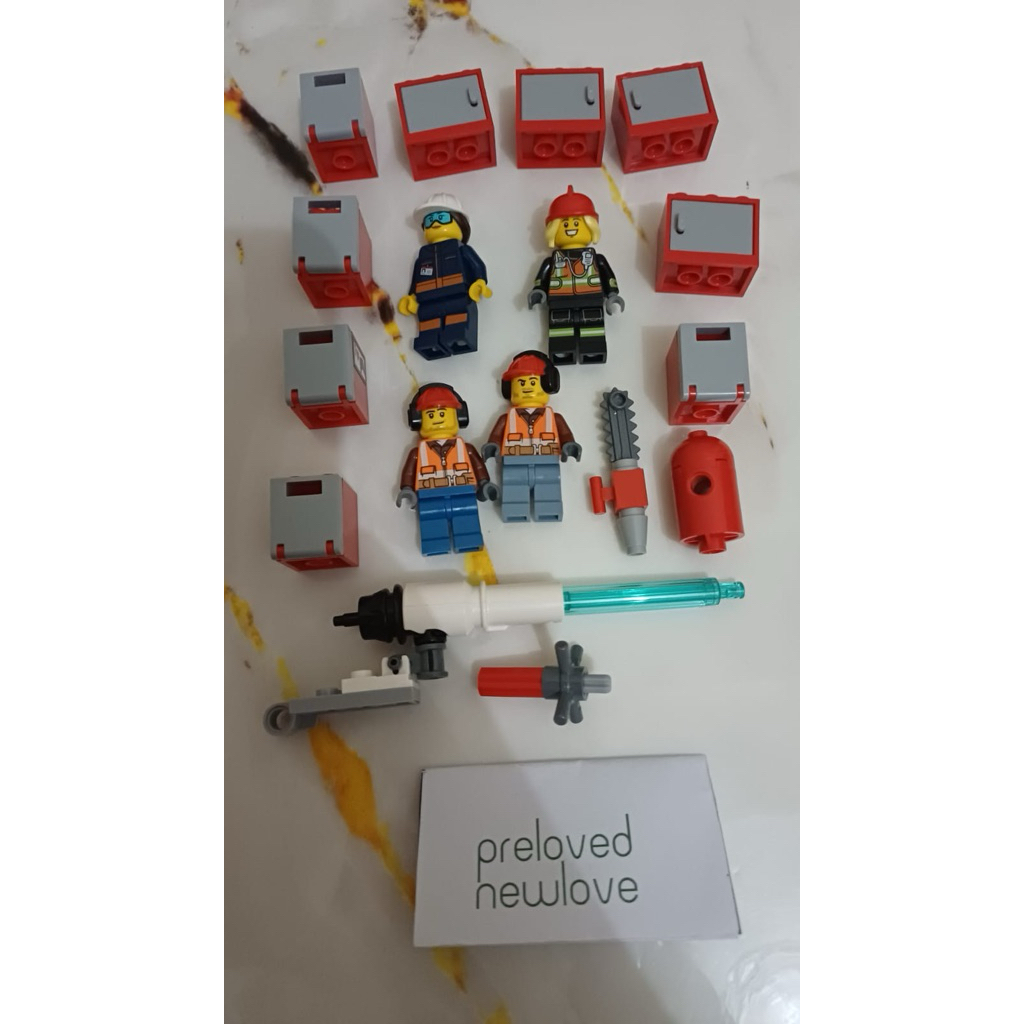 PRELOVED LEGO ORI Minifigure + Accesoris