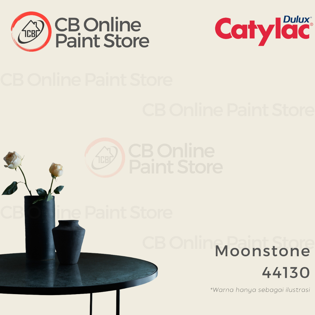 CAT TEMBOK DULUX CATYLAC - MOONSTONE 44130 - GALON