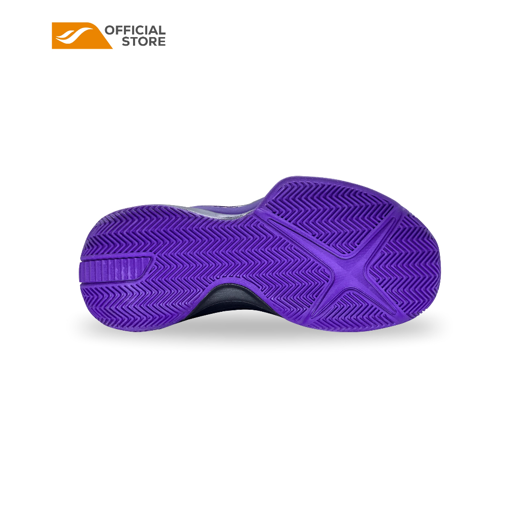 BEST DEALS Desle Sepatu Basket O'neal Hitam Ungu