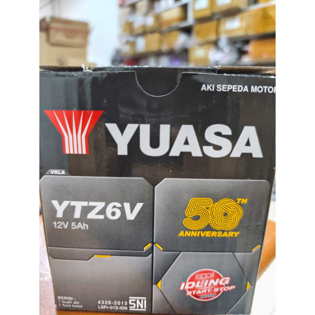 AKI VARIO 125/VARIO 150 YUASA YTZ6V
