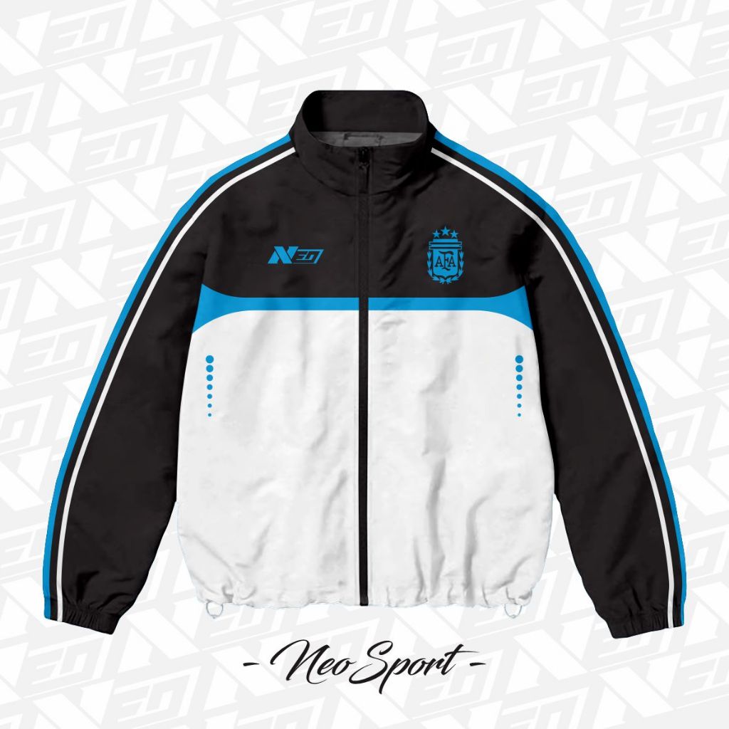 NeoSport | JAKET TRACKTOP TRACKSUIT JACKET PANTS ARGENTINA UNISEX - NEGARA SERIES ARGENTINA EDITION