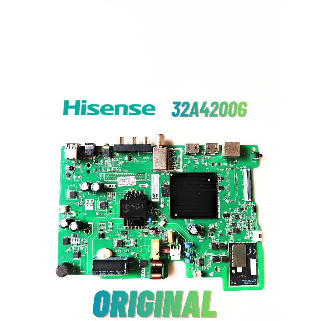 MB TV HISENSE 32A4200G/MAINBOARD TV LED HISENSE 32A4200G ORIGINAL