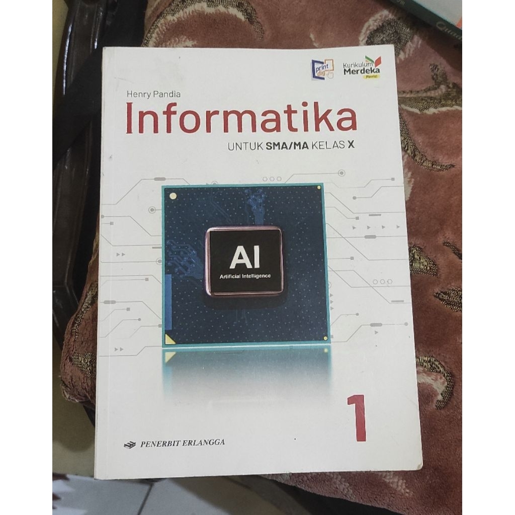 Buku Informatika Erlangga kelas 10