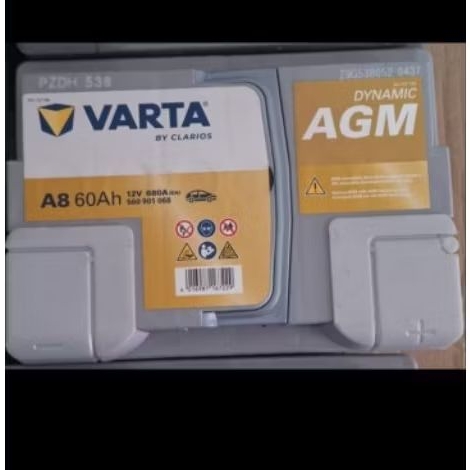 aki mobil varta agm 60ah 12v mf