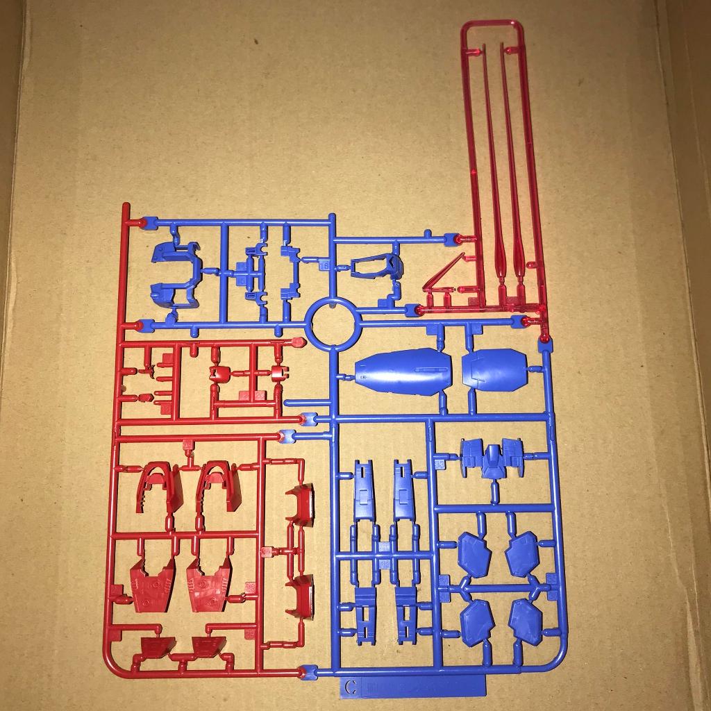 RG 13 Gundam GP01Fb Full Burnern Part | Runner C | Nomor 13-37