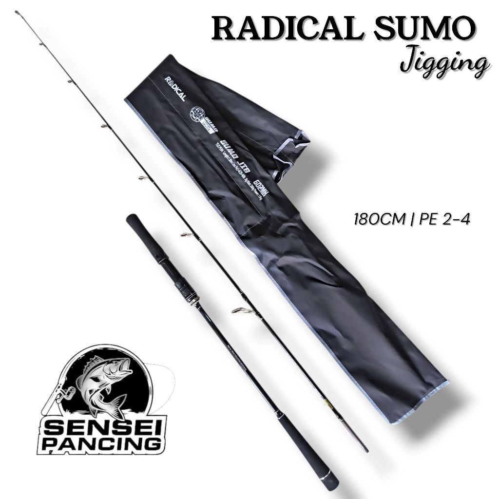 Joran Jigging RADICAL SUMO JIGGING 180CM PE 2-4