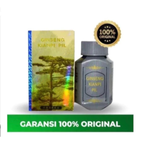 TOKO CENGKARENG ORIGINAL_KIANPI ( GINSENG KIAN PI PIL PIL ) // Penambah Nafsu Makan DISKON ORI