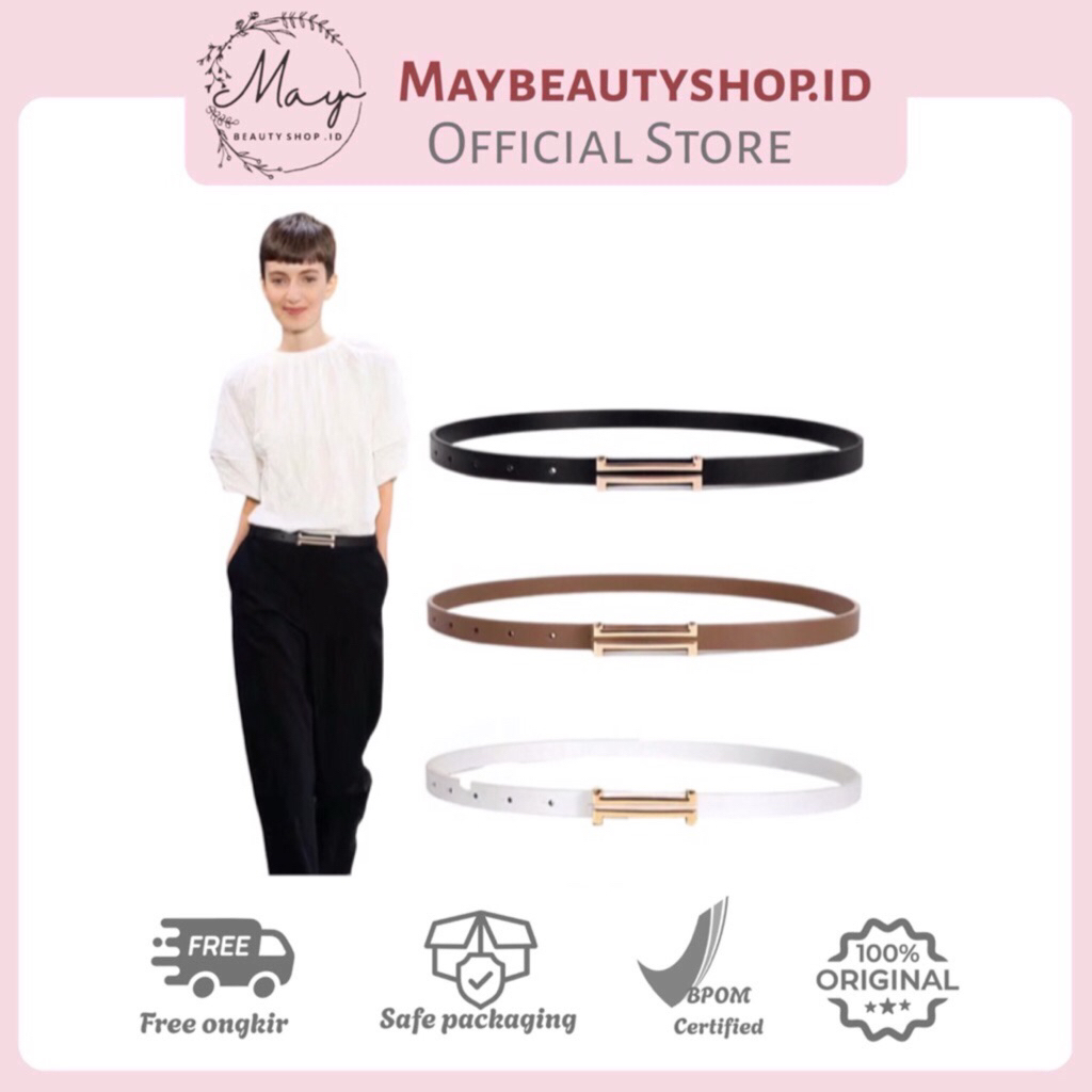 Ikat Pinggang Wanita Belt Dress Sabuk Kulit Fashion