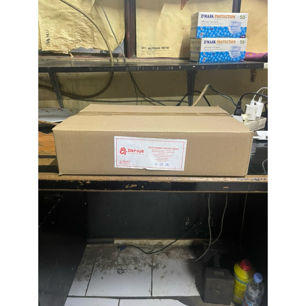 Kardus 40 cm x 29 cm x 10 cm (300) Bekas Dkriuk Single Wall