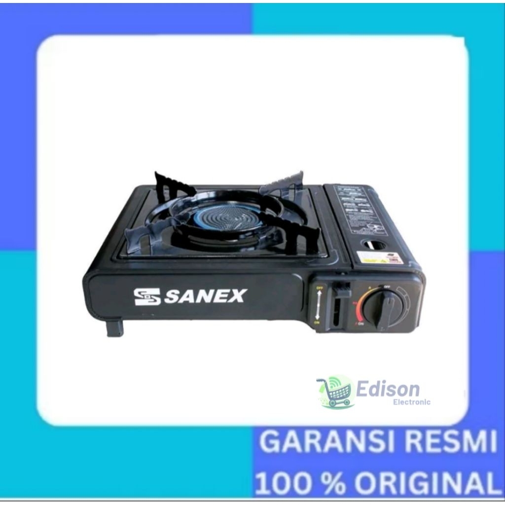 SANEX : Kompor Portable 2in1 Sanex SN885 Hitam