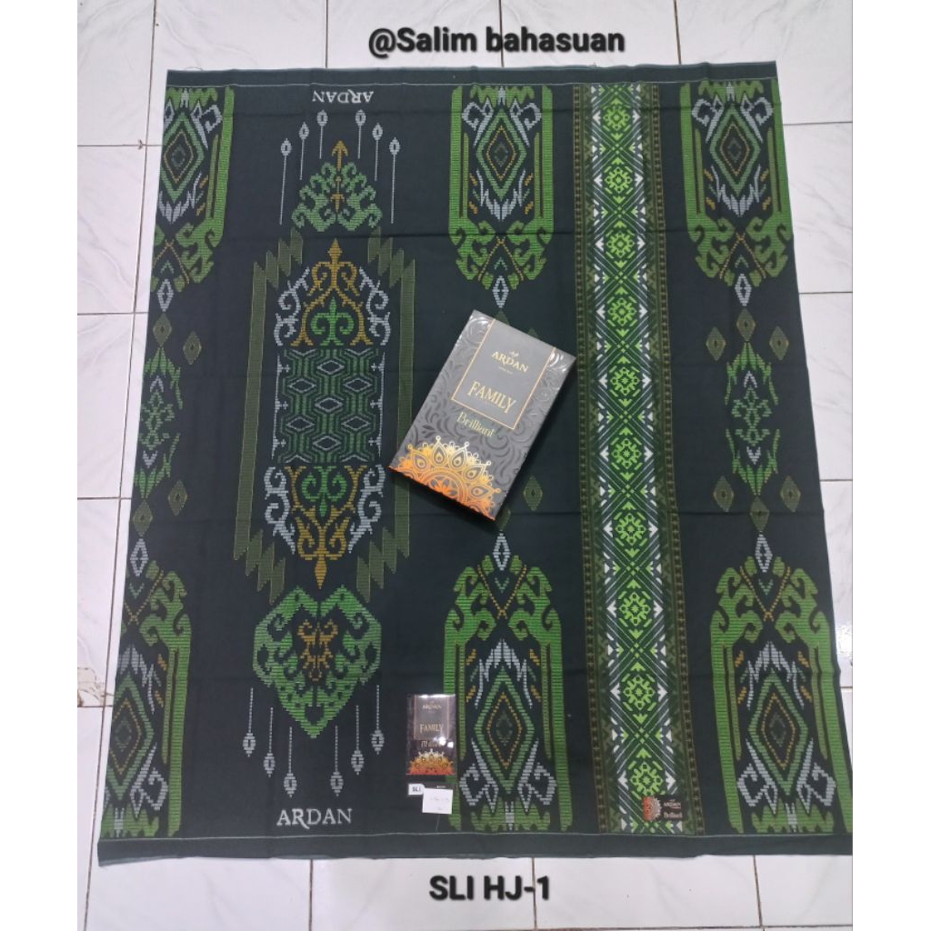 SARUNG ARDAN FAMILY BRILLIANT SLI, NHW, MGT, SGE, BLG, DML, JGN, LSR, NMP, KRT
