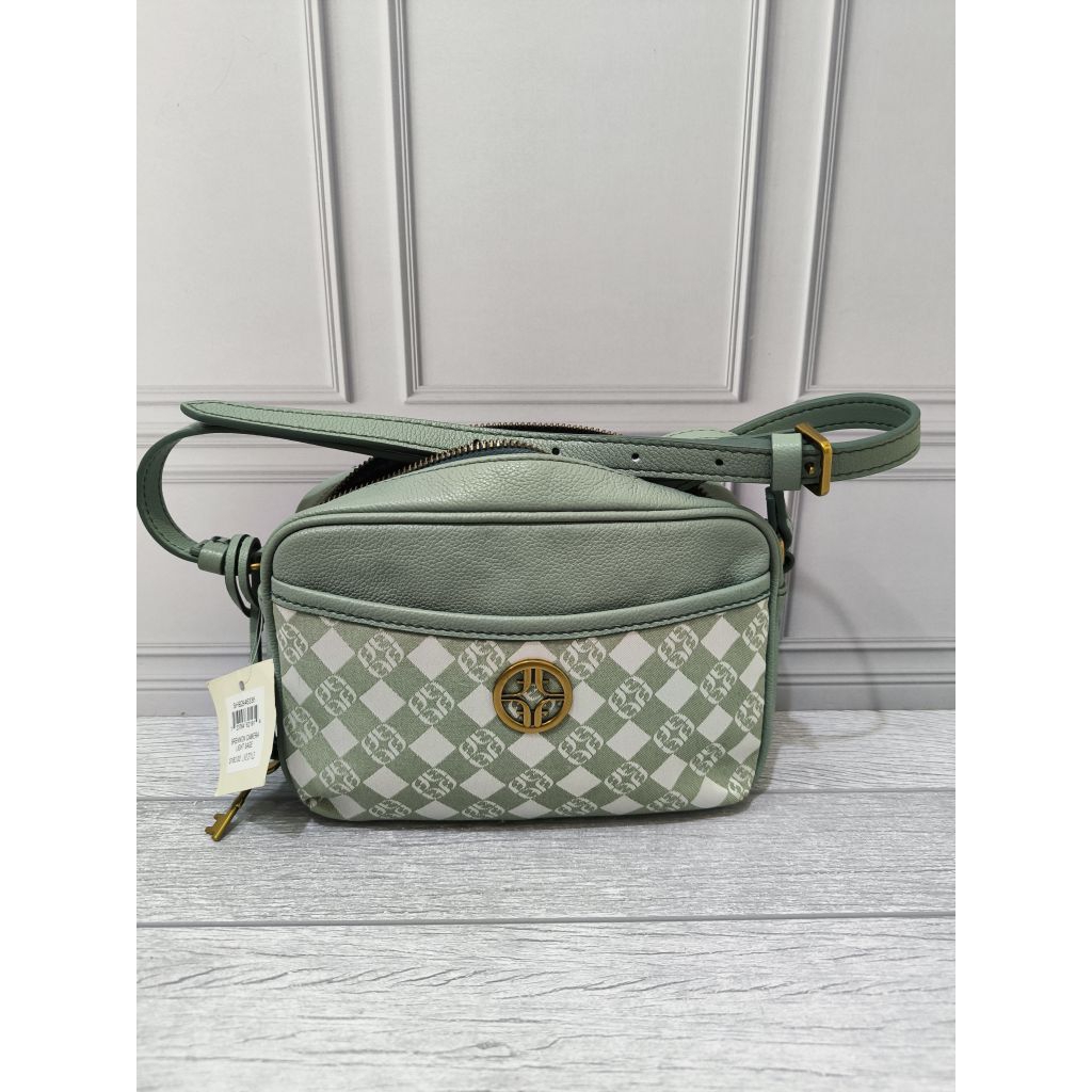 Fossil Brennon camera bag Light sage