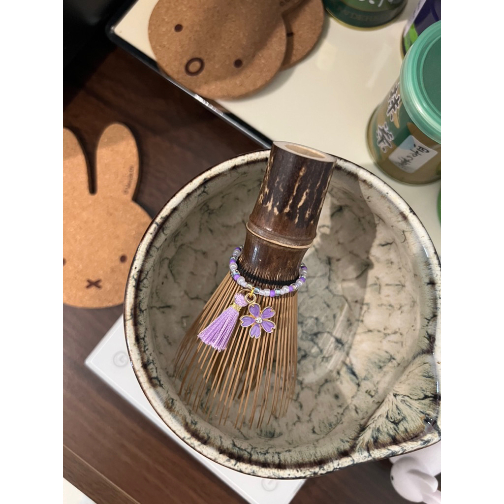 DAILY MATCHA CHASEN CHARM | lilac charm chasen