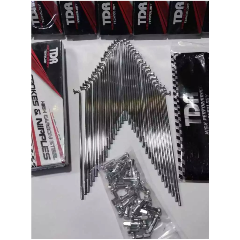 Jari-Jari TDR Sepaket Depan Belakang TDR Ring Velg 17/Khusus Velg 17 TDR Original all motor