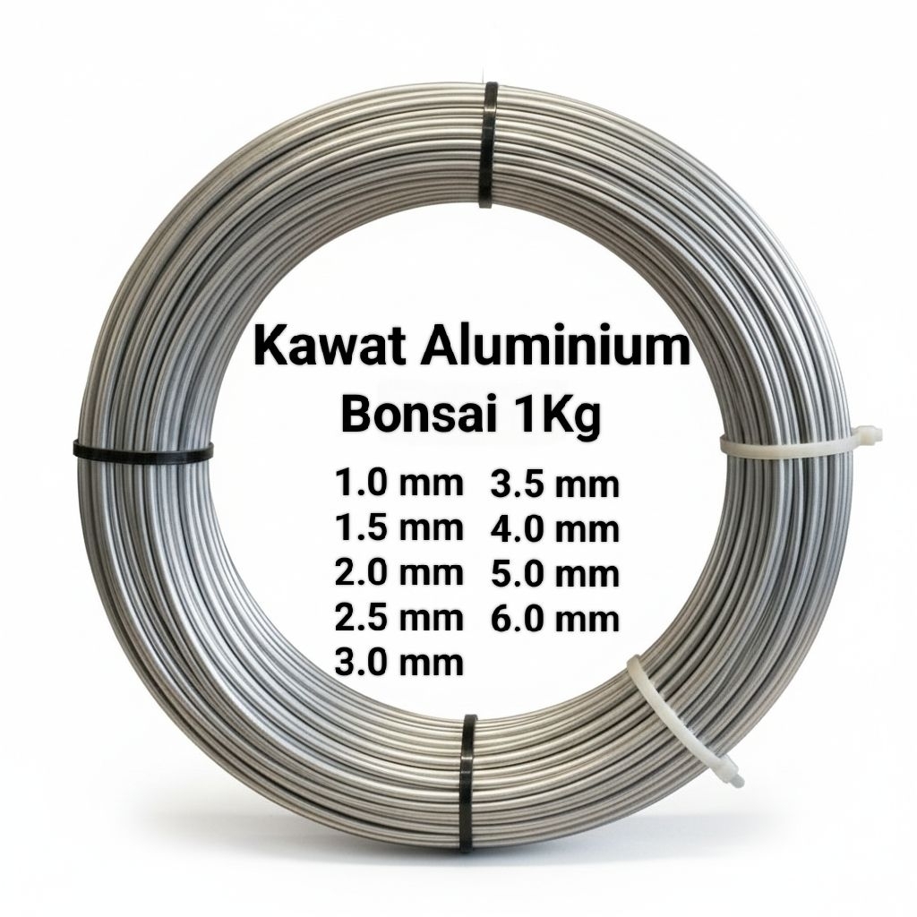 Kawat Aluminium Bonsai 1 Kg