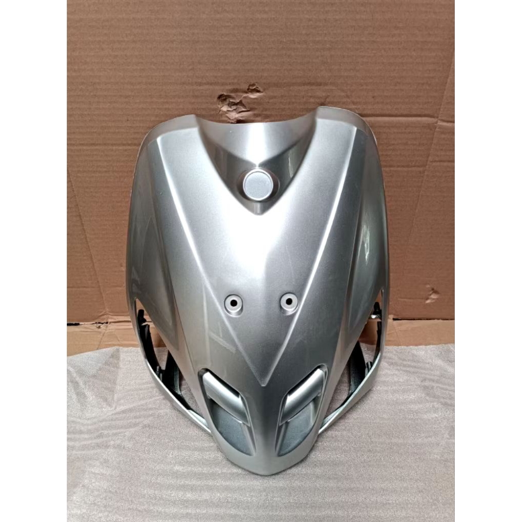 cover tameng Mio sporty warna silver