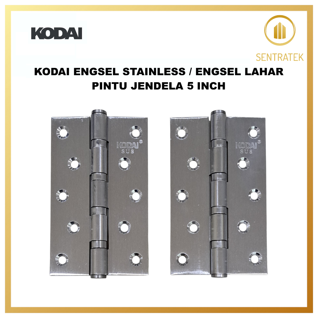 KODAI ENGSEL STAINLESS / ENGSEL LAHAR PINTU JENDELA 5 INCH