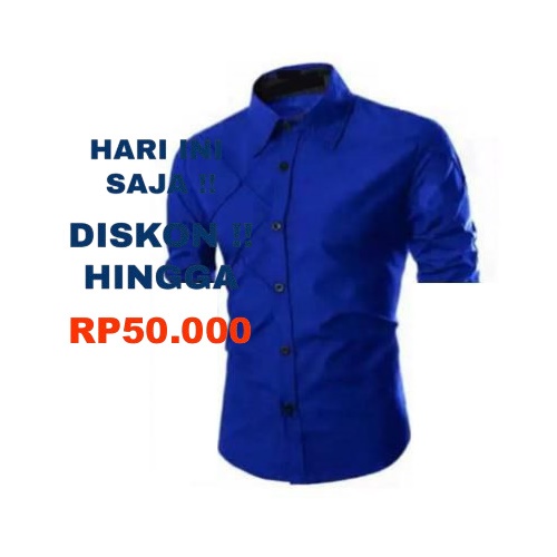 29 WARNA WARNI TC87 COLLECTION THE CLOVER 87 Hem Cowok Jumbo Kemeja Pria Big Size Lengan Pendek Gari