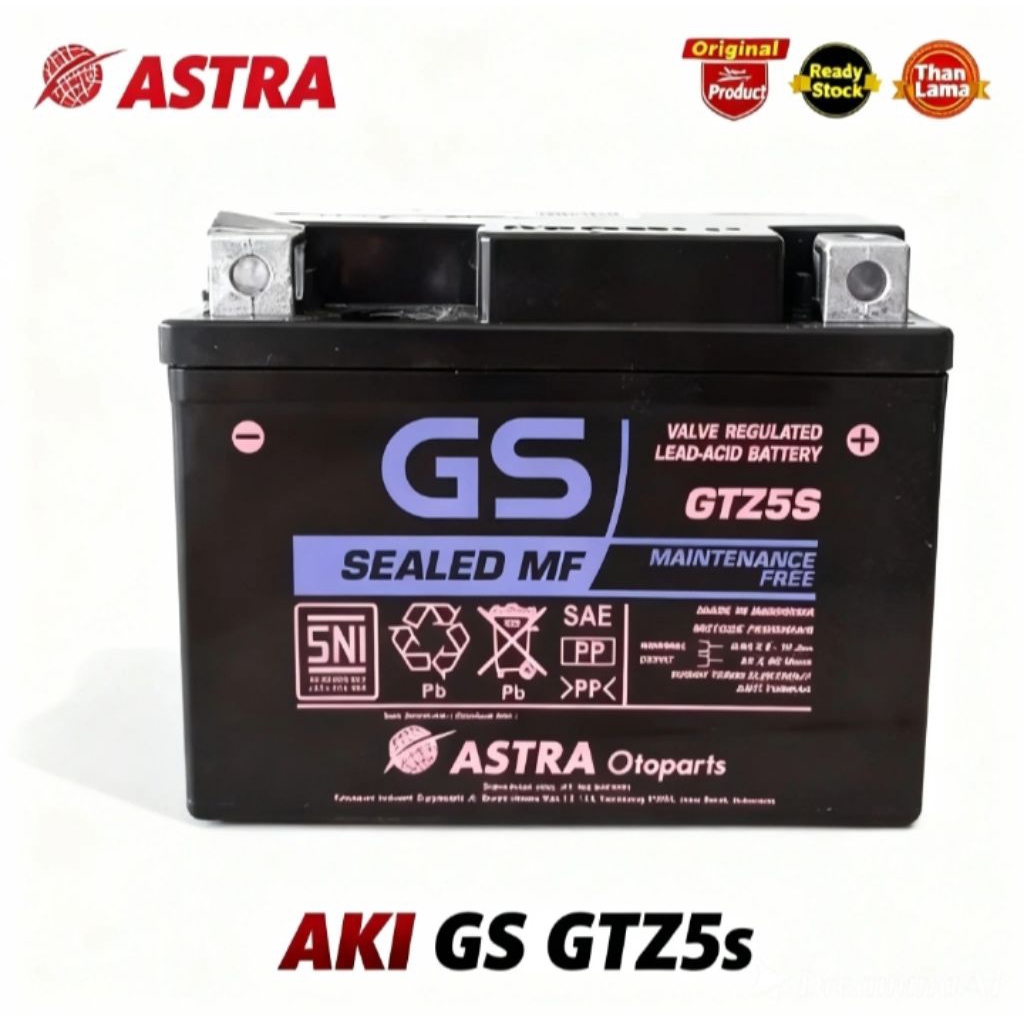 AKI GS ASTRA ORI AKI GS ASTRA GTZ5S AKI GS GTZ5S AKI KERING ASTRA ORI Aki Accu Astra Gs Ori