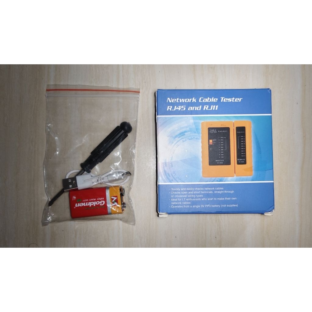 Network Cable Tester RJ45 & RJ11