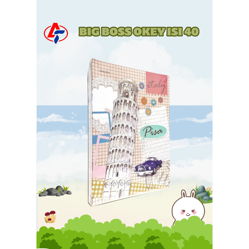 BUKU TULIS BIGBOSS OKEY ISI 40