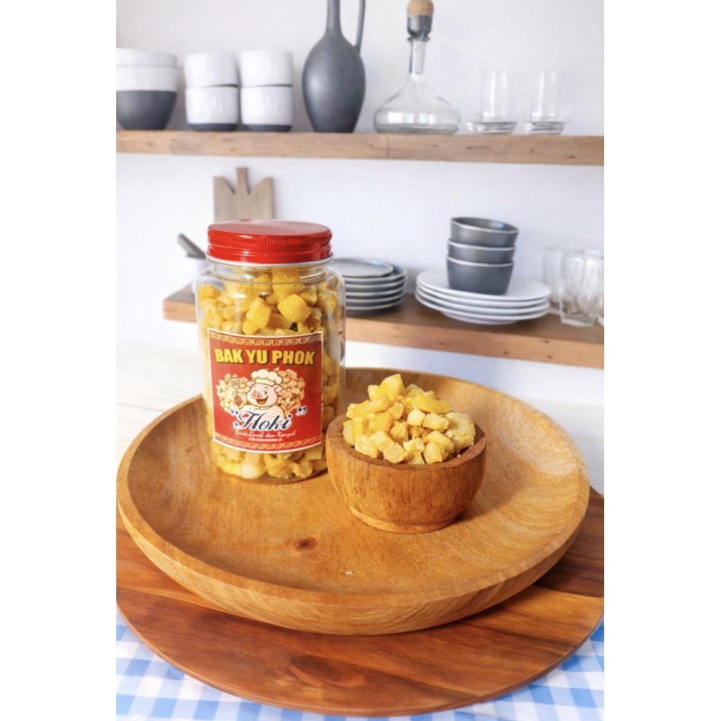 Bak yu phok lemak babi garing merk HOKI