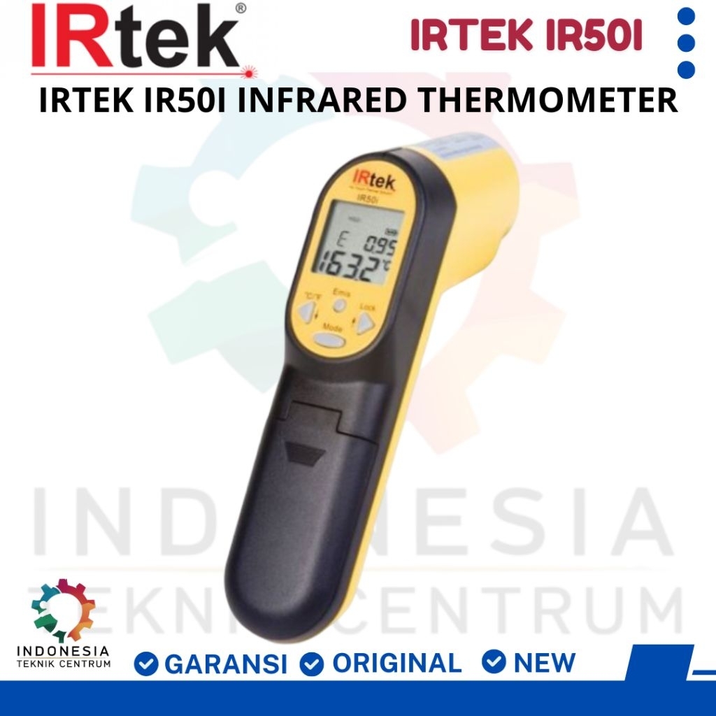 IRTEK IR50i Infrared Thermometer Gun -60 to 500 Derajat
