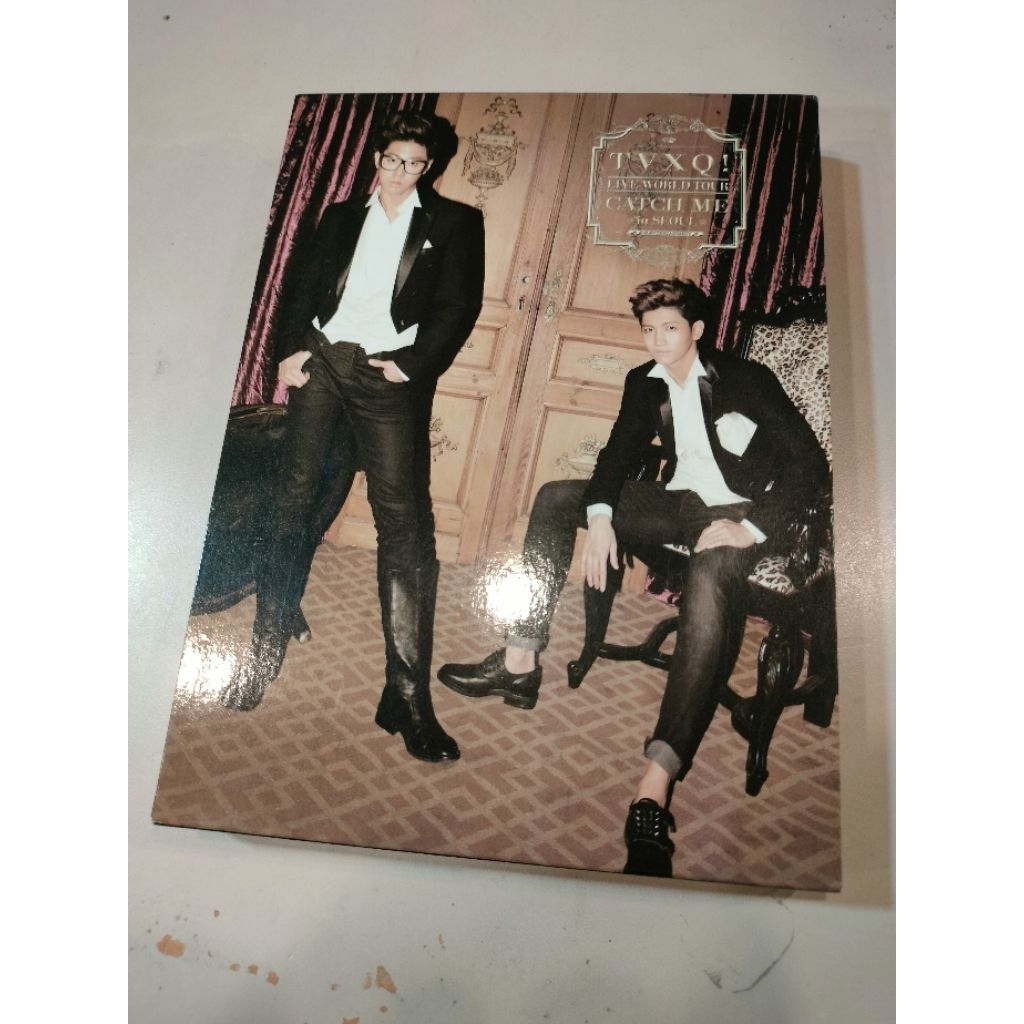 DVD album TVXQ konser catch me