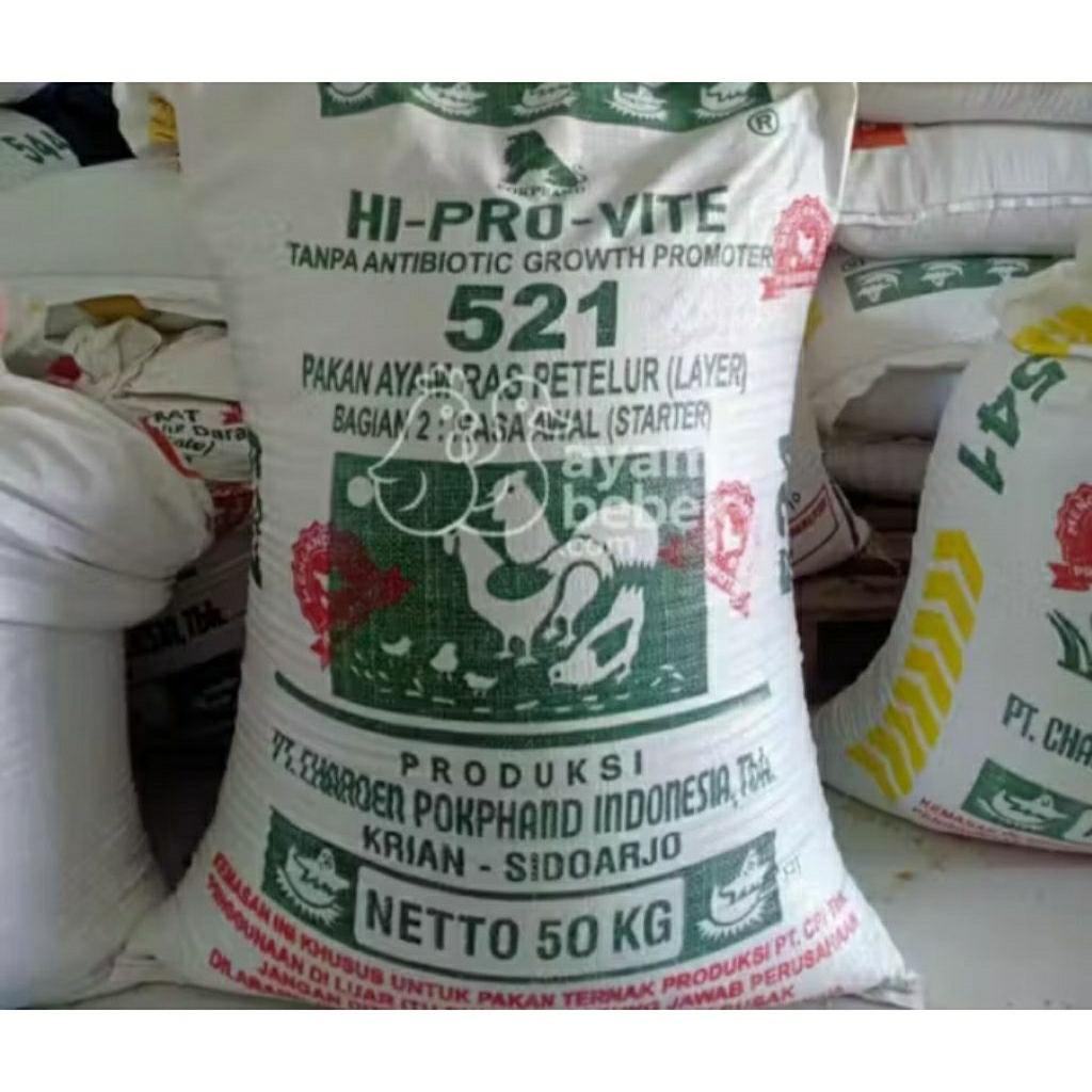 Hi pro vite 521 layer MUDA pakan ayam petelur