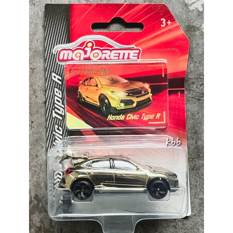 Majorette Honda Civic Type-R Gold Edition