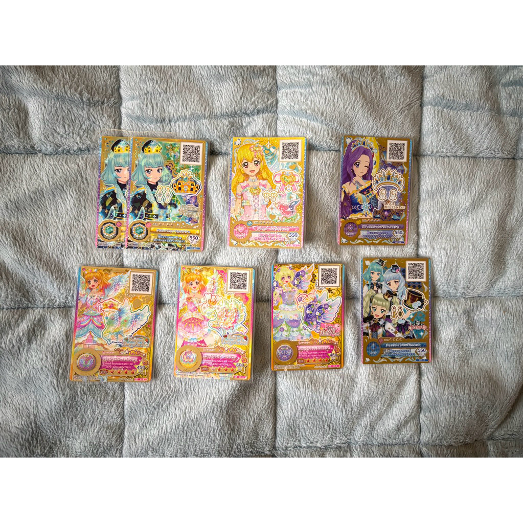 Aikatsu Friends on Parade Angely Sugar Ichigo Love Moonrise Mizuki Rainbow Berry Parfait Gume My Lit