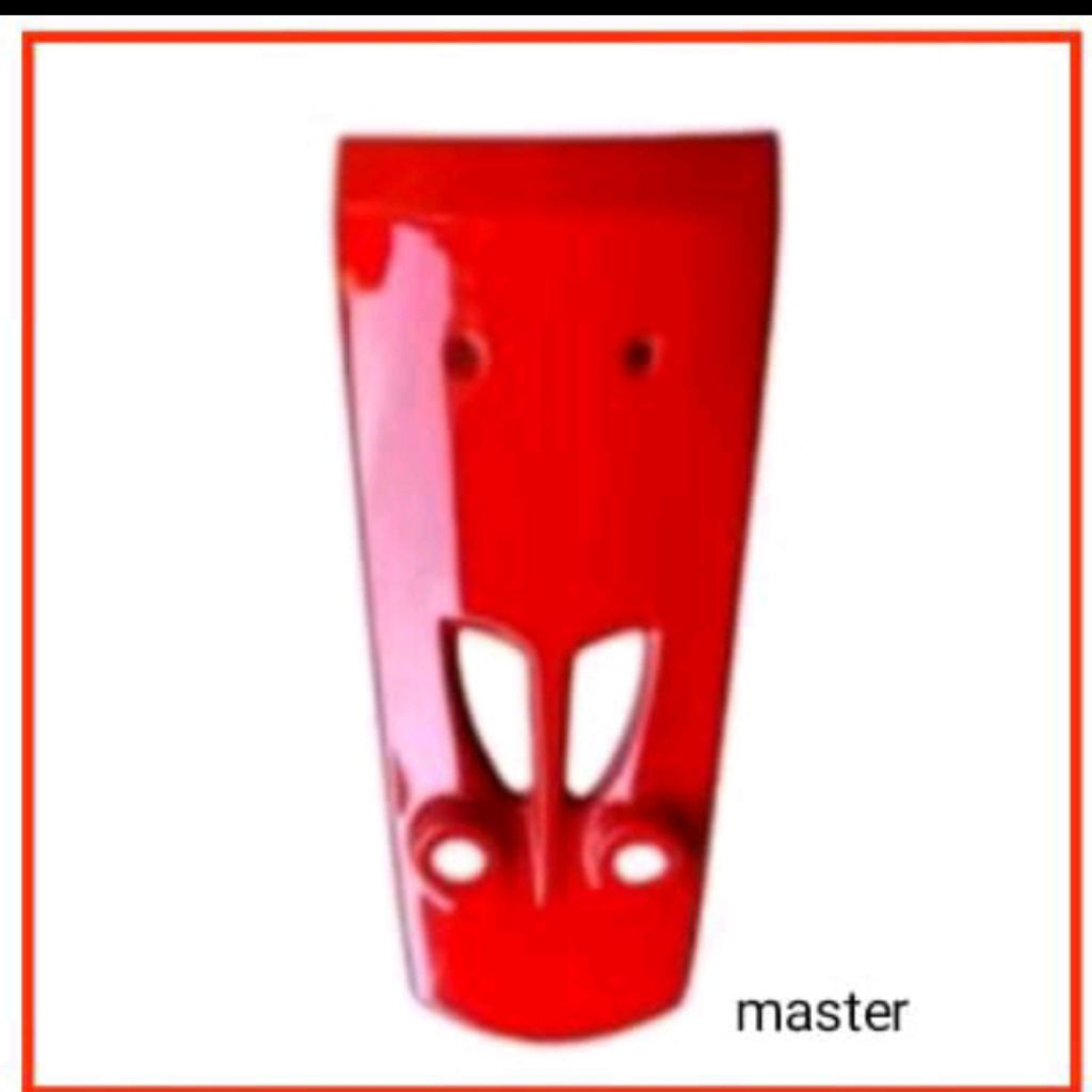 Tameng panel dada depan + mika lampu depan Vega R, FIZR  1 Set.