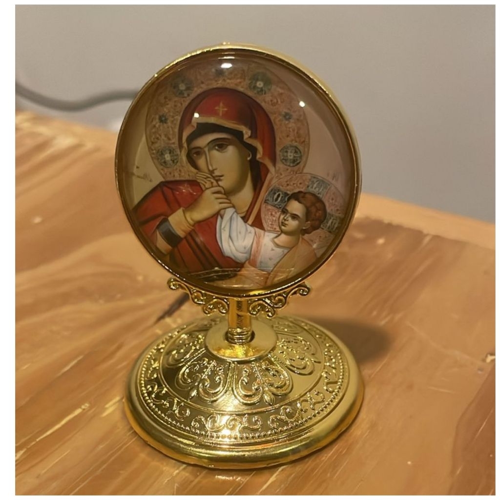 ikon bunda maria aksesoris mobil