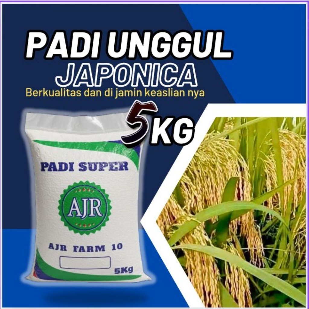 Benih padi unggul JAPONICA (5kg)