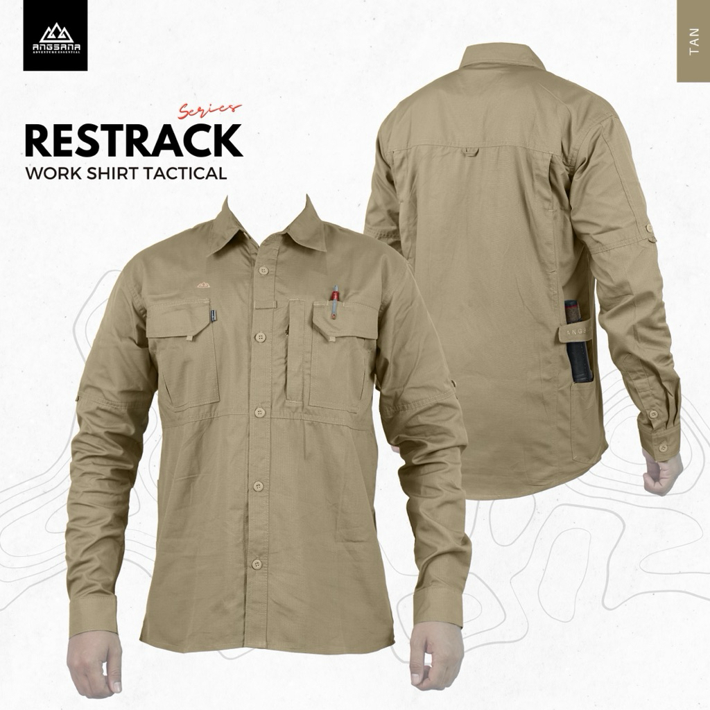 Kemeja Angsana Seri Restrack
