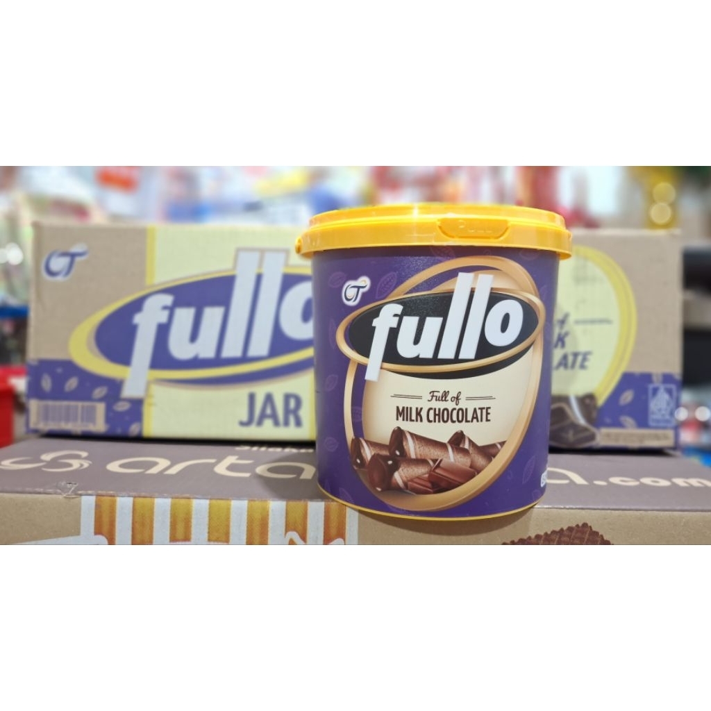 Fullo Jar Astor Coklat TOPLES 1 DUS isi 6 Toples