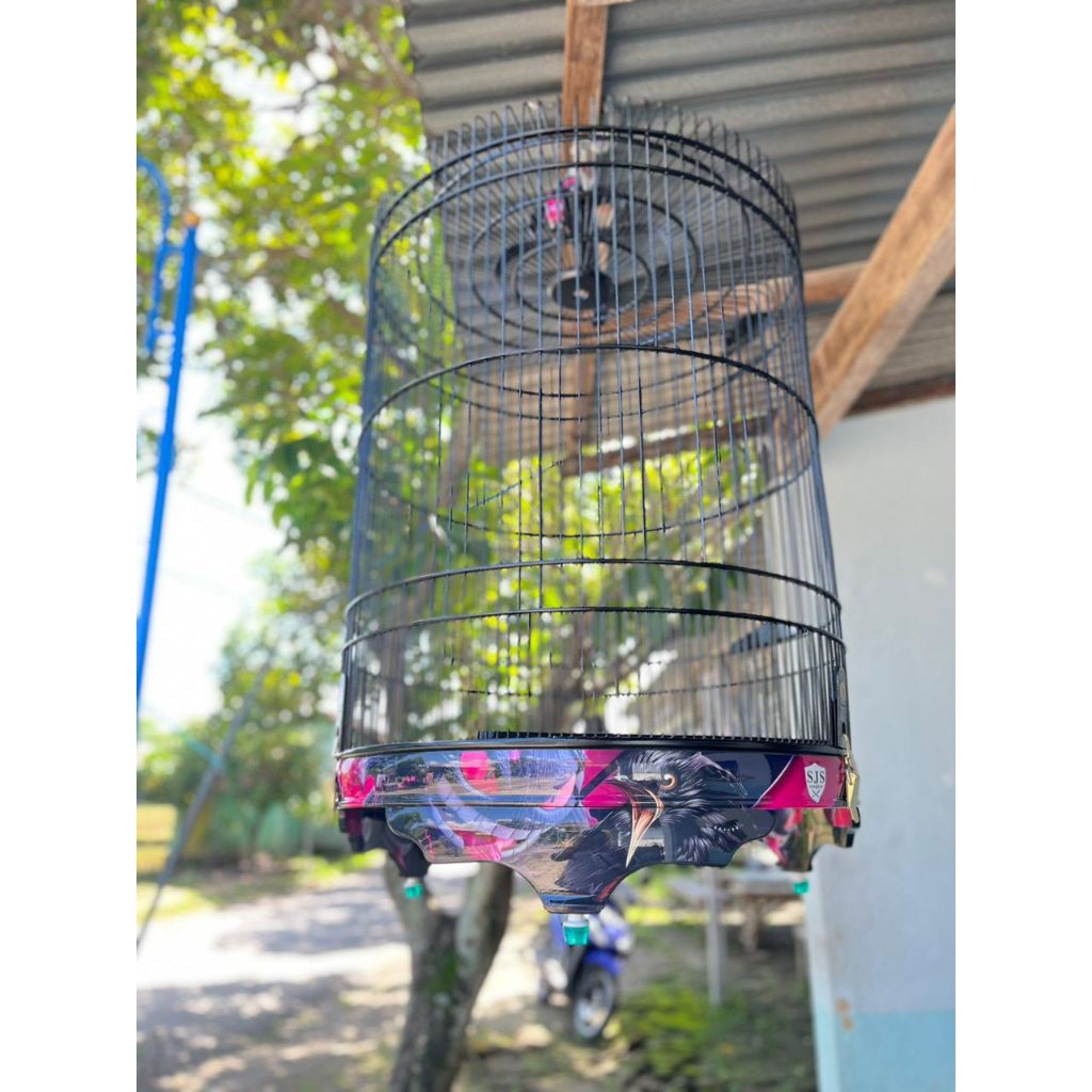 [FREE PACKING KAYU] SANGKAR MURAI SJS PVC DECAL