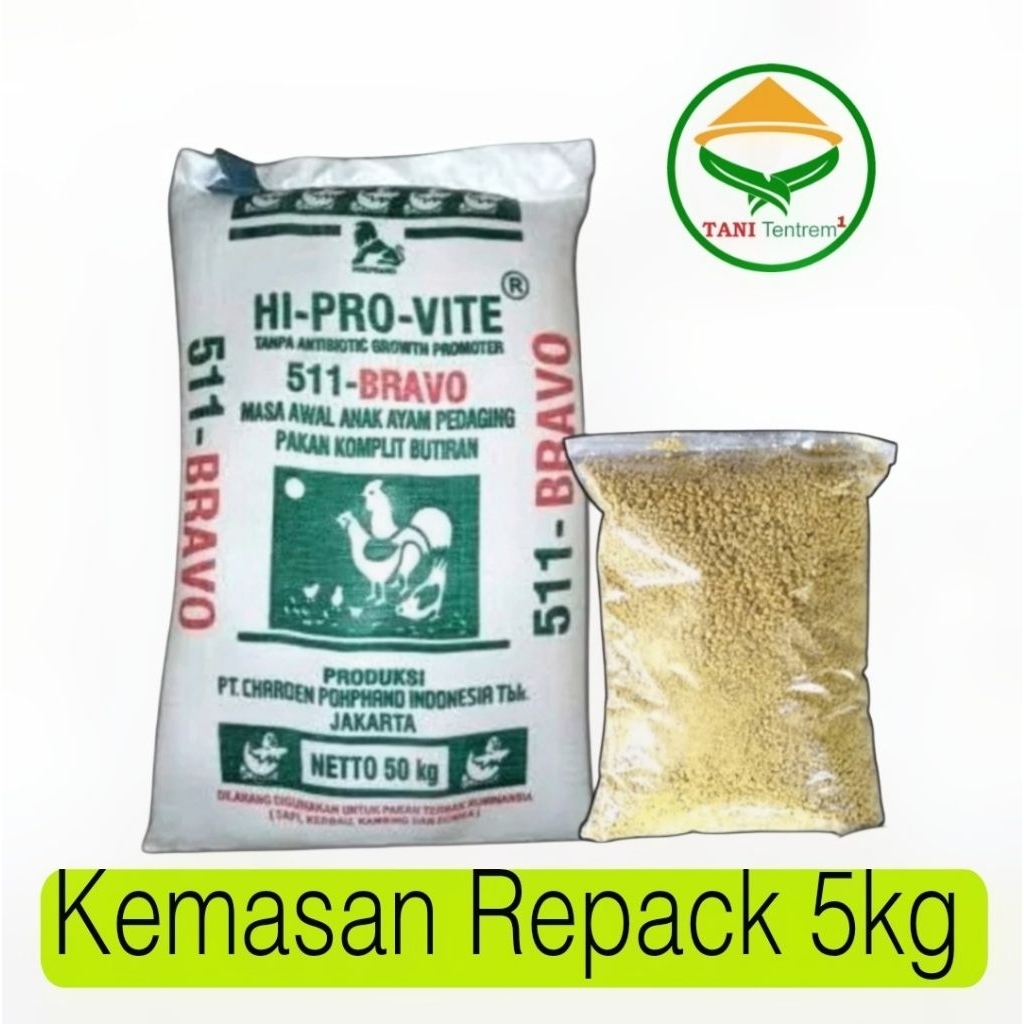 Pakan Ayam 511 Kemasan 5kg untuk Anakan Ayam