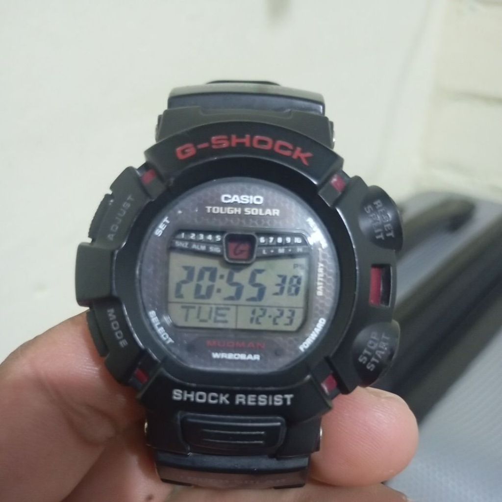 jam tanag casio gshock mudman ninja