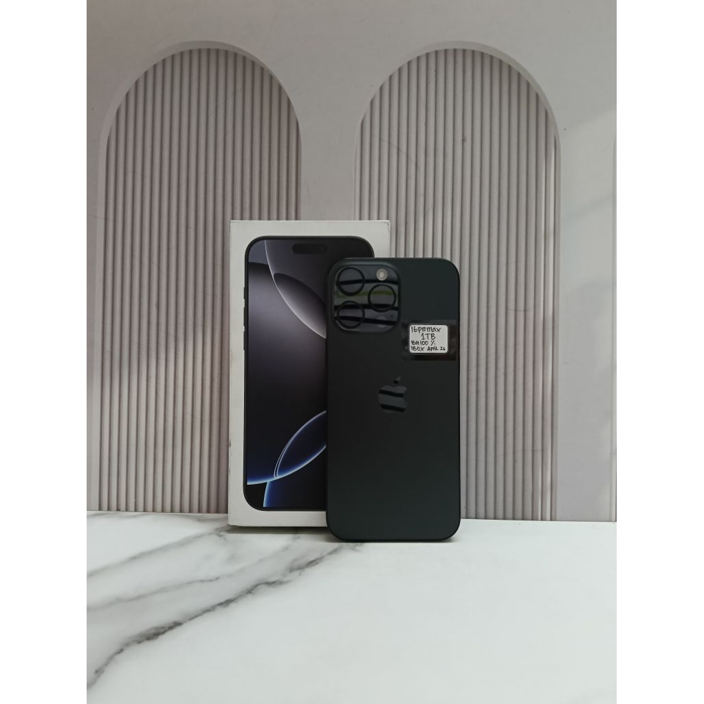 iphone 16 pro max 1Tb resmi second