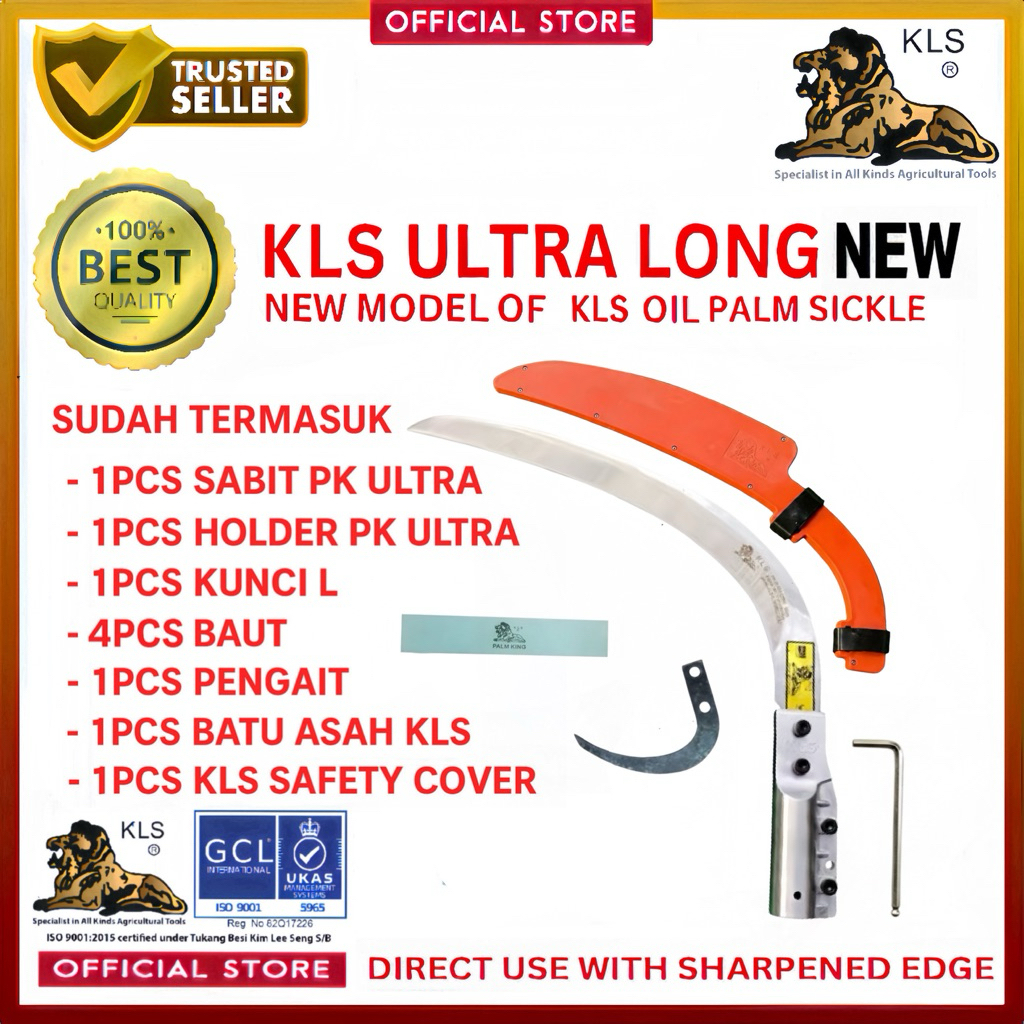 EGREK KLS PALM KING ULTRA LONG NEW ALAT PANEN KEBUN KELAPA SAWIT SUPER TAJAM