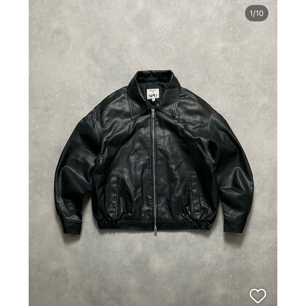 leather jacket spao