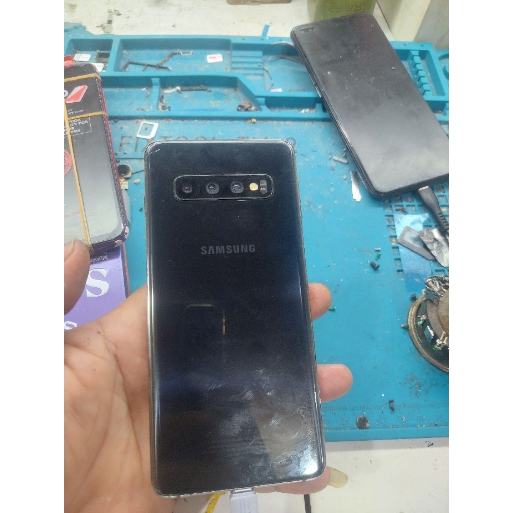 SAMSUNG S10 8/128 SHADOW SIKIT LAIN NORMAL