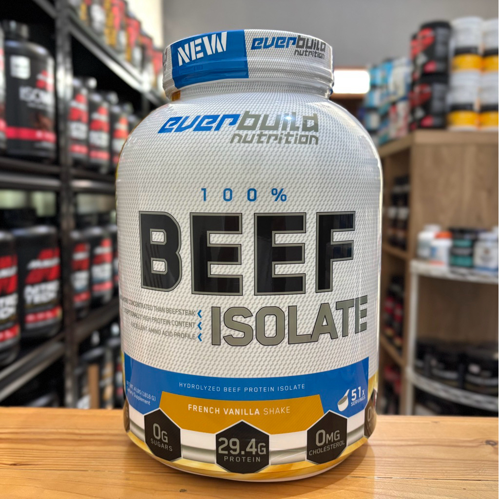 everbuild 100% beef isolate 4lbs protein hydrolyzed beef isolate carnivor