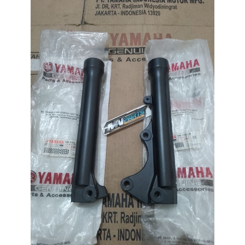 Tabung Shock Depan Kiri Kanan L R Yamaha Xeon Karbu 44D Original YGP New Old Stock