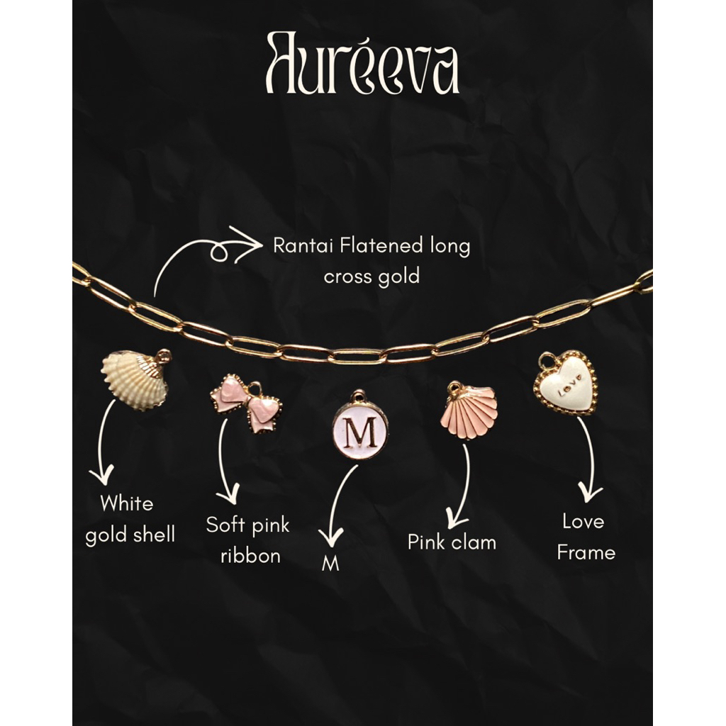 Gelang Custom | Custom Bracelet | Charm Bracelet | Bisa bebas pilih charm | Gift Bracelet | Handmade