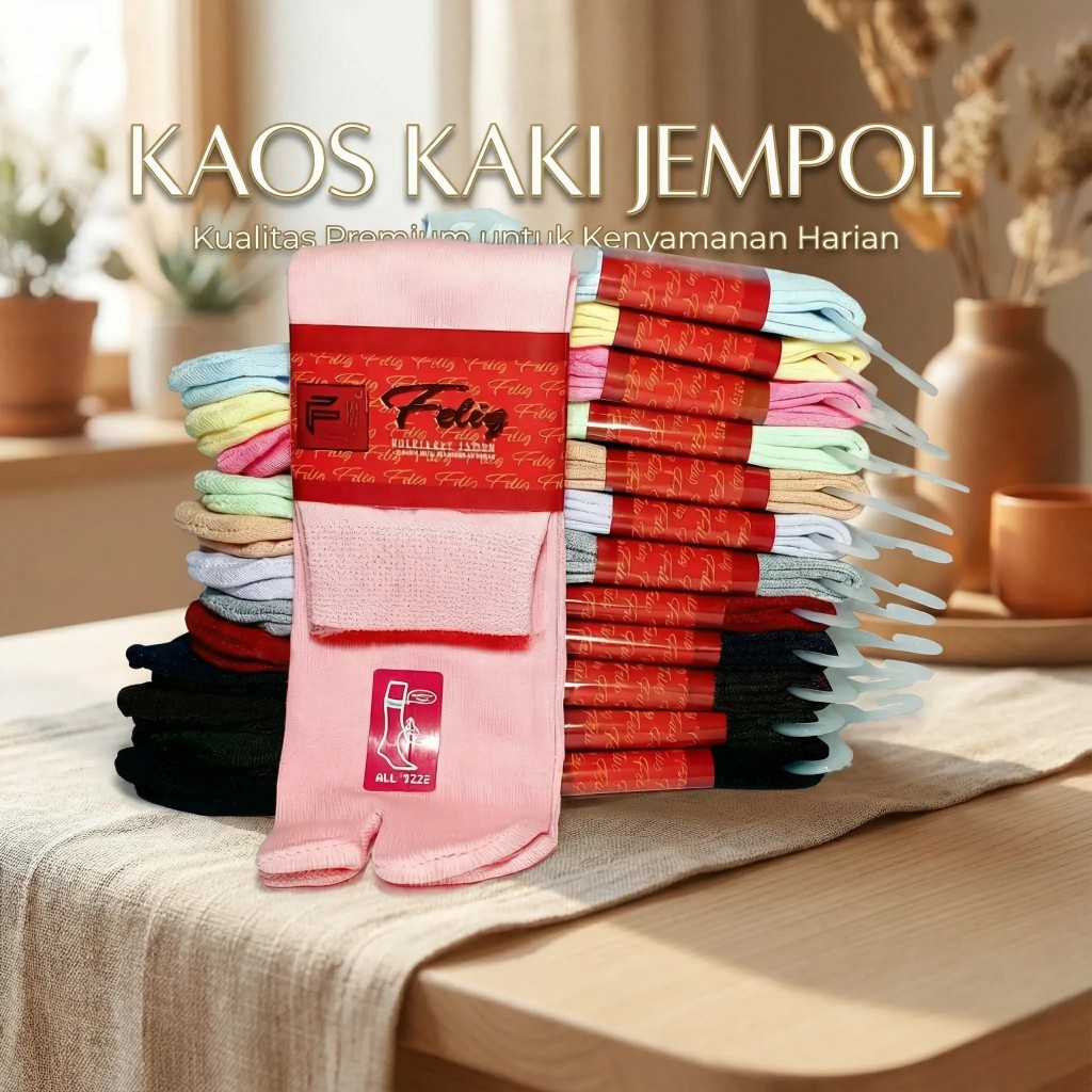 Kaos kaki Muslimah/Kaos Kaki/Kaos Kaki Wanita/Kaos Kaki Jempol/Kaos Kaki Wanita Muslimah - skateoffl