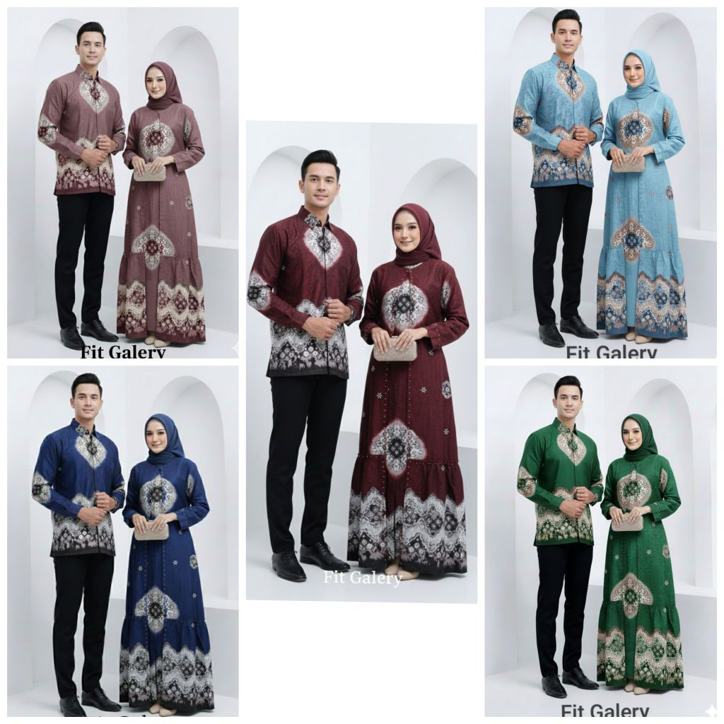 COUPLE LEBARAN JUMPUTAN / SERAGAM BATIK LEBARAN